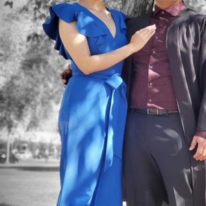 Gianni bini ruffle pantsuit